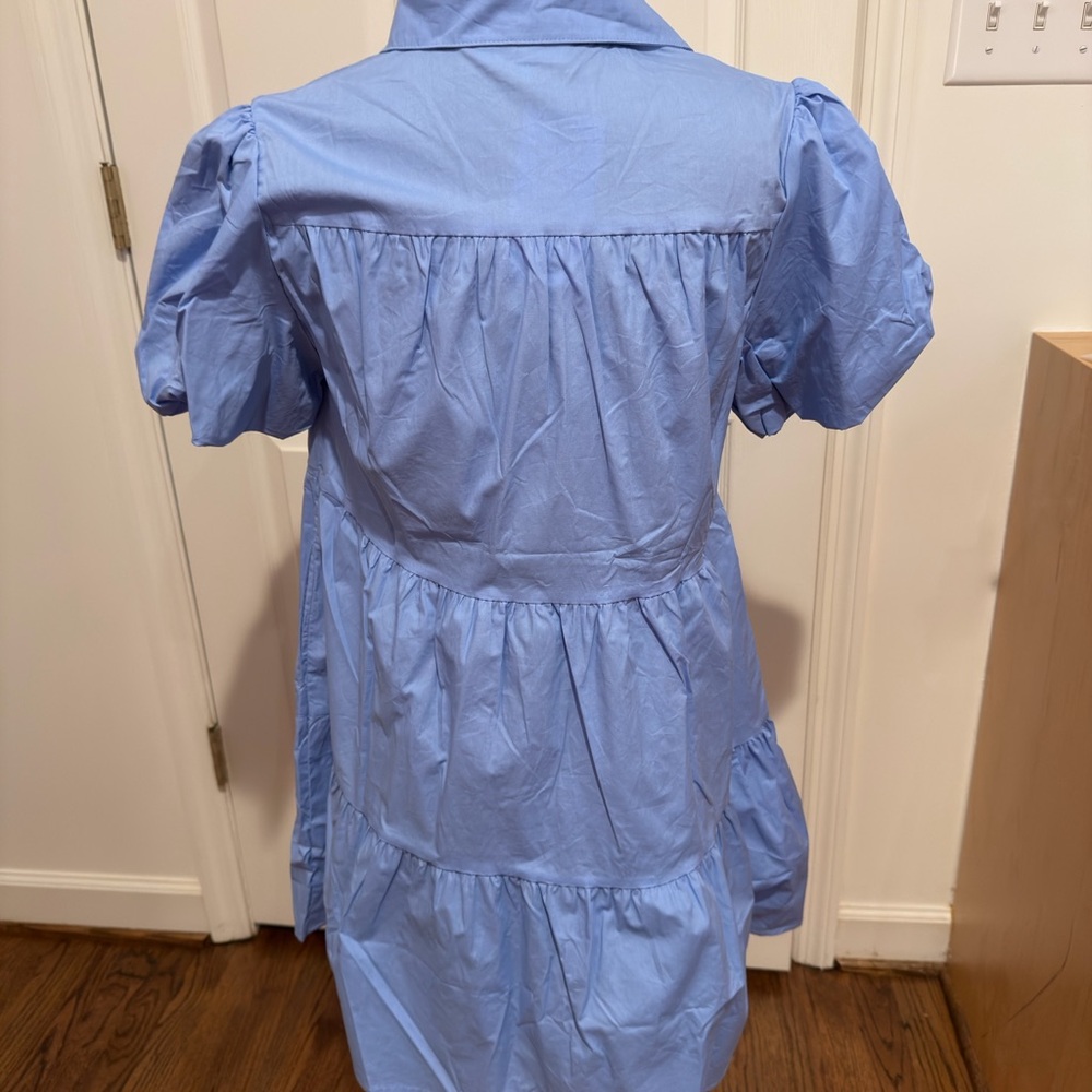 Peach Love California Light Blue Dress - Picture 4 of 6
